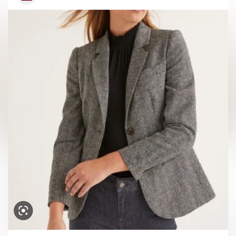 Boden Smyth British tweed blazer by Moon. Size 10